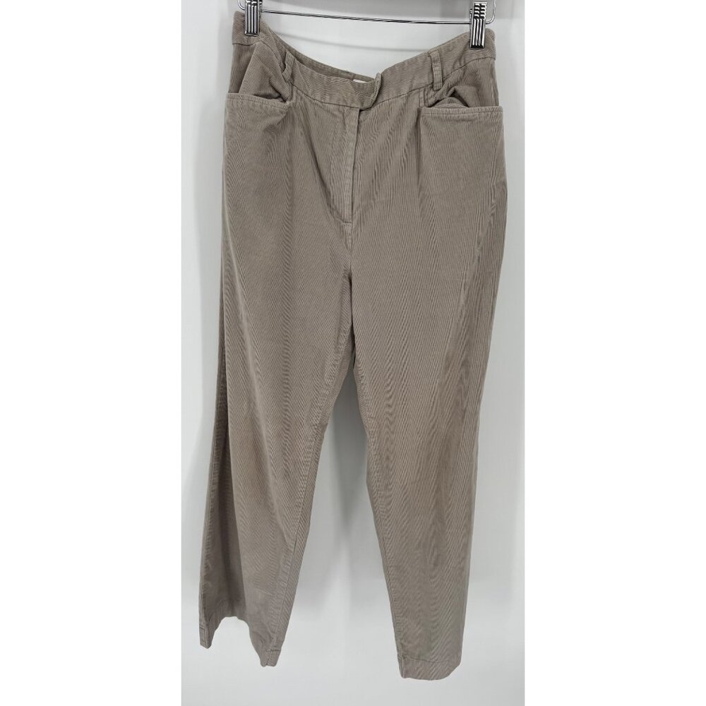 Talbots Womens Stretch Straight Leg Corduroy Pants